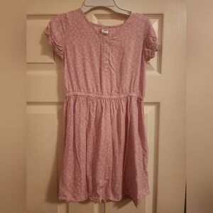 Carter's Pink Puff Sleeve Sundress